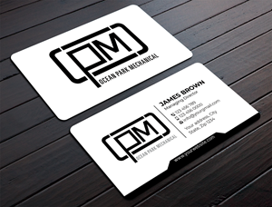 Diseño de Tarjeta de Presentación por Expert Bappy para Ocean Park Mechanical | Diseño: #34211291