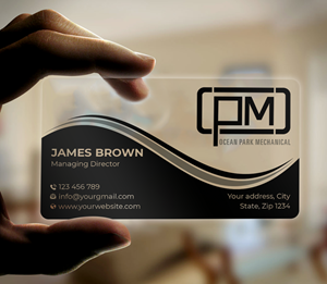 Business Card Design by Expert Bappy for Ocean Park Mechanical | Design: #34211345