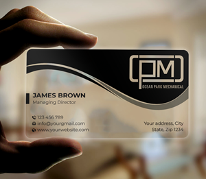 Business Card Design by Expert Bappy for Ocean Park Mechanical | Design: #34211347