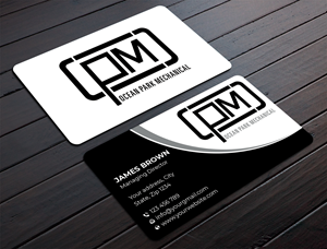 Diseño de Tarjeta de Presentación por Expert Bappy para Ocean Park Mechanical | Diseño: #34211402