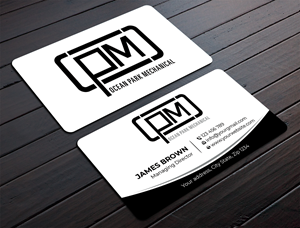 Diseño de Tarjeta de Presentación por Expert Bappy para Ocean Park Mechanical | Diseño: #34211405