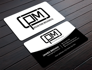 Diseño de Tarjeta de Presentación por Expert Bappy para Ocean Park Mechanical | Diseño: #34211438