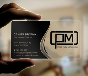 Business Card Design by Expert Bappy for Ocean Park Mechanical | Design: #34211459