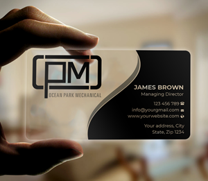Business Card Design by Expert Bappy for Ocean Park Mechanical | Design: #34211474