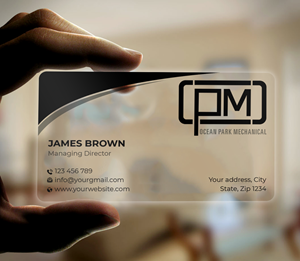 Business Card Design by Expert Bappy for Ocean Park Mechanical | Design: #34211493