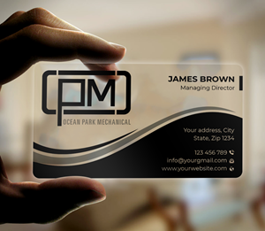 Business Card Design by Expert Bappy for Ocean Park Mechanical | Design: #34211545