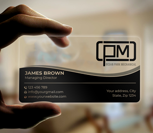 Business Card Design by Expert Bappy for Ocean Park Mechanical | Design: #34211568