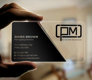 Business Card Design by Expert Bappy for Ocean Park Mechanical | Design: #34211590