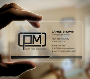 Business Card Design by Expert Bappy for Ocean Park Mechanical | Design: #34211726