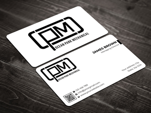 Business Card Design by Expert Bappy for Ocean Park Mechanical | Design: #34231933