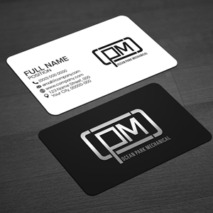 Business Card Design by WellDesign for Ocean Park Mechanical | Design: #34199549