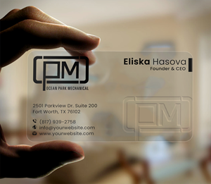 Business Card Design by DesignerShahadat for Ocean Park Mechanical | Design: #34199143