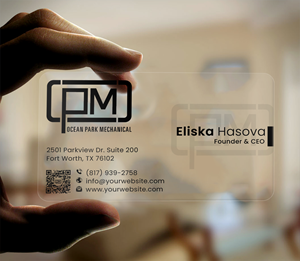 Business Card Design by DesignerShahadat for Ocean Park Mechanical | Design: #34199144