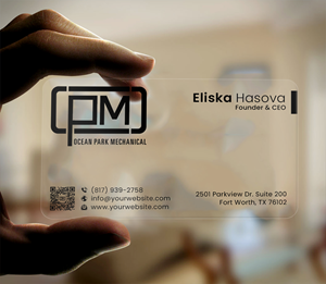 Business Card Design by DesignerShahadat for Ocean Park Mechanical | Design: #34200135