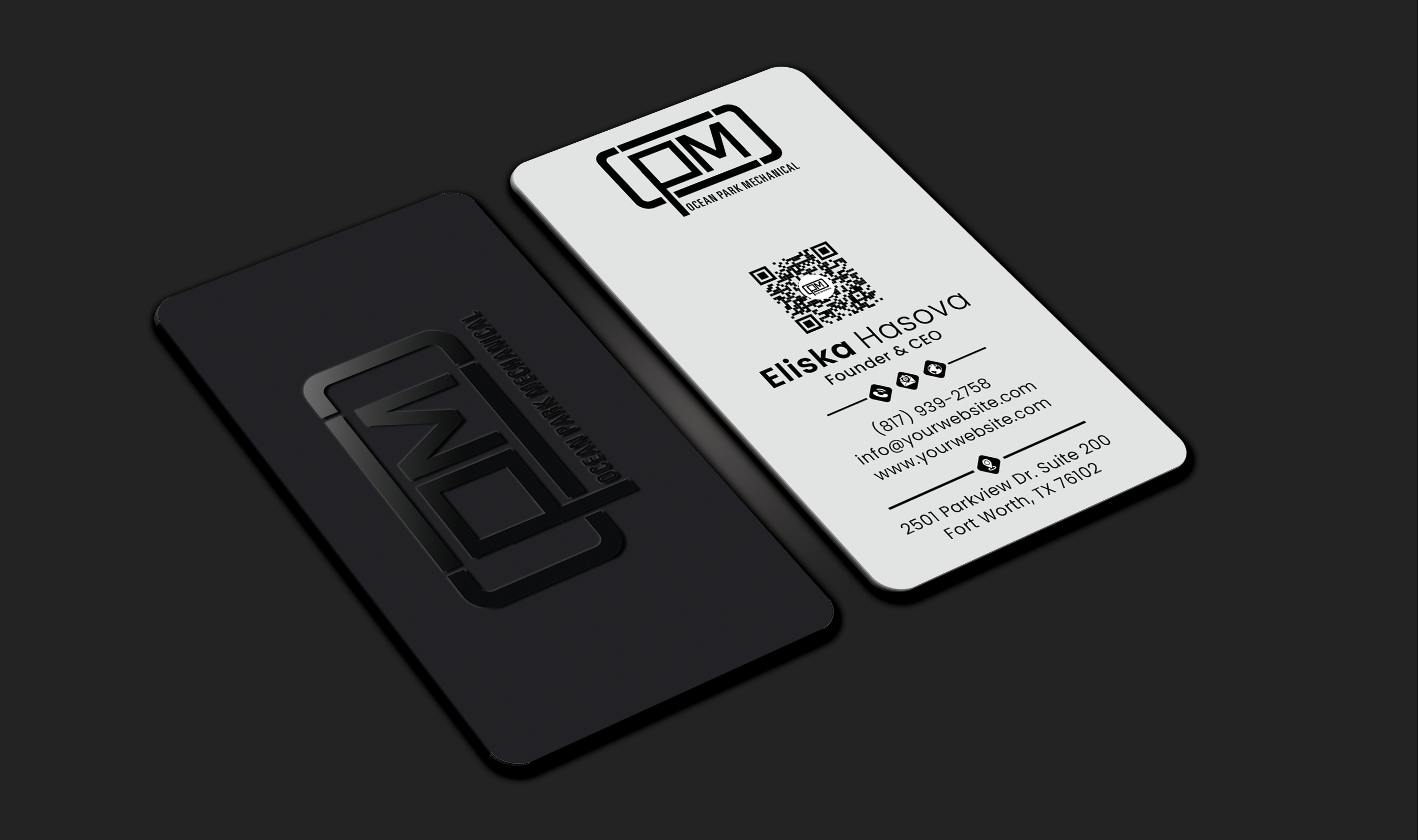 Diseño de Tarjeta de Presentación por DesignerShahadat para Ocean Park Mechanical | Diseño #34210287