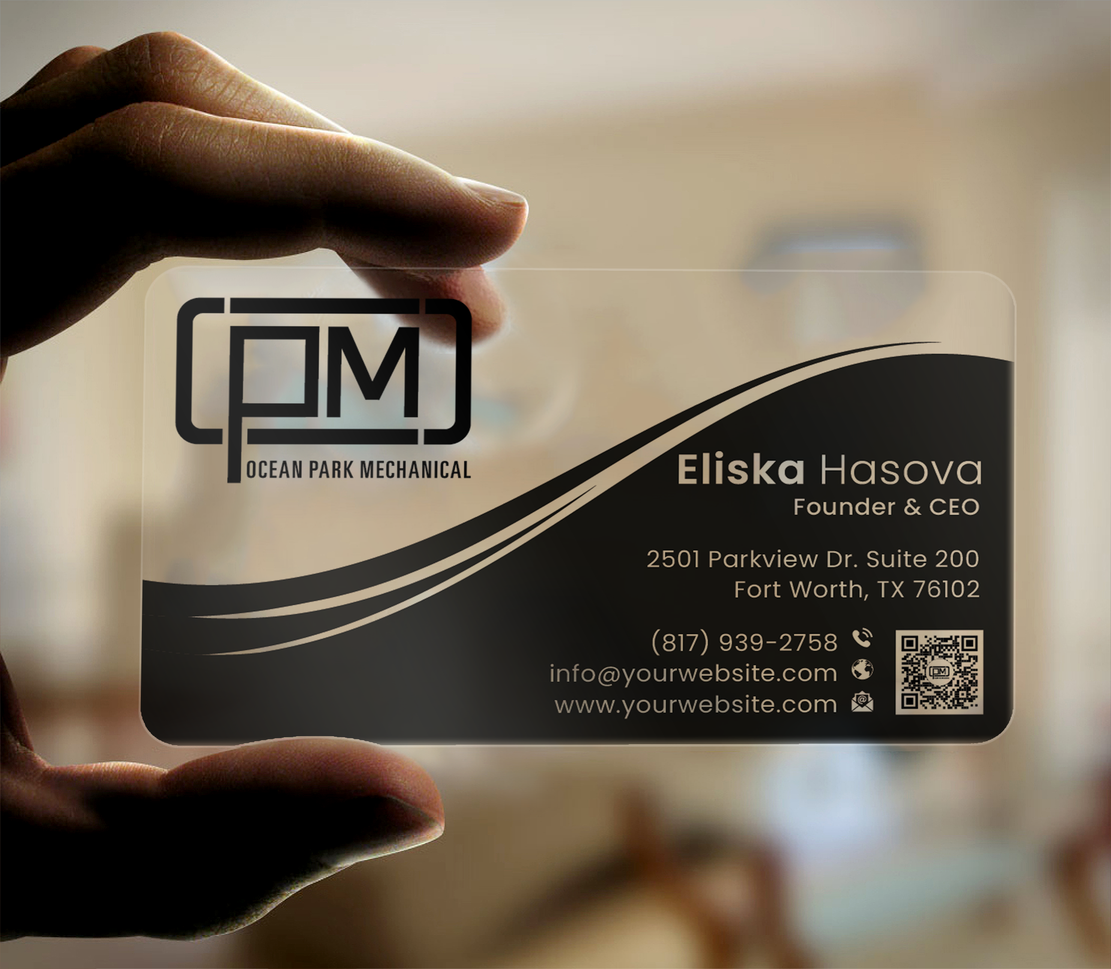 Business Card Design by DesignerShahadat for Ocean Park Mechanical | Design #34210294