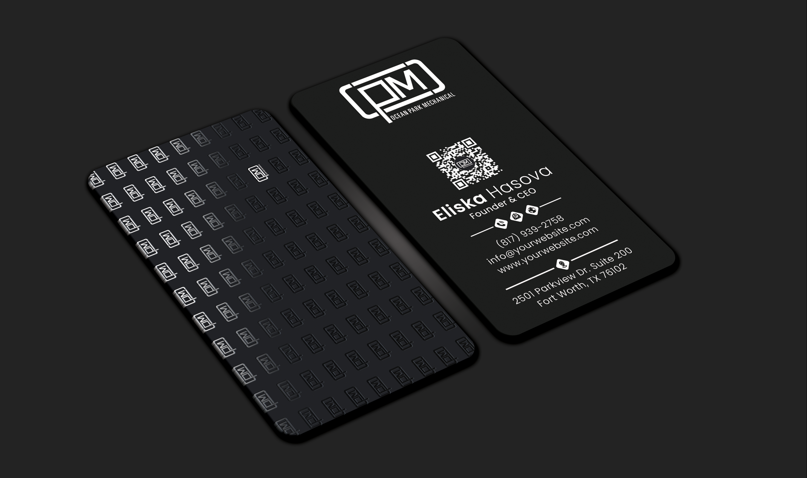 Business Card Design by DesignerShahadat for Ocean Park Mechanical | Design #34210315