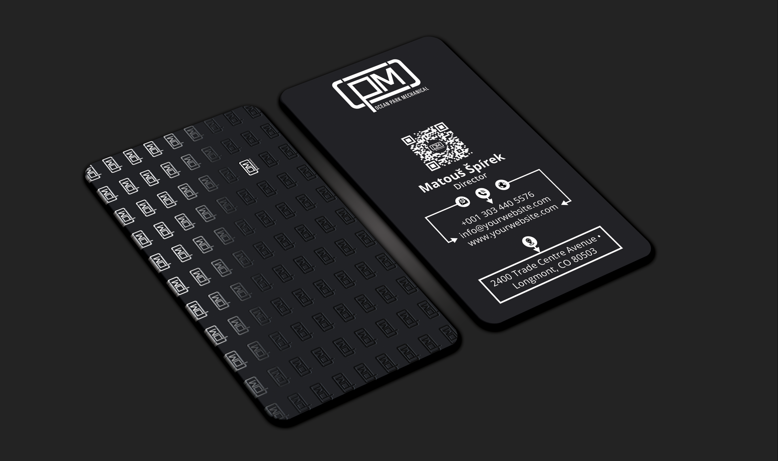 Business Card Design by DesignerShahadat for Ocean Park Mechanical | Design #34210444