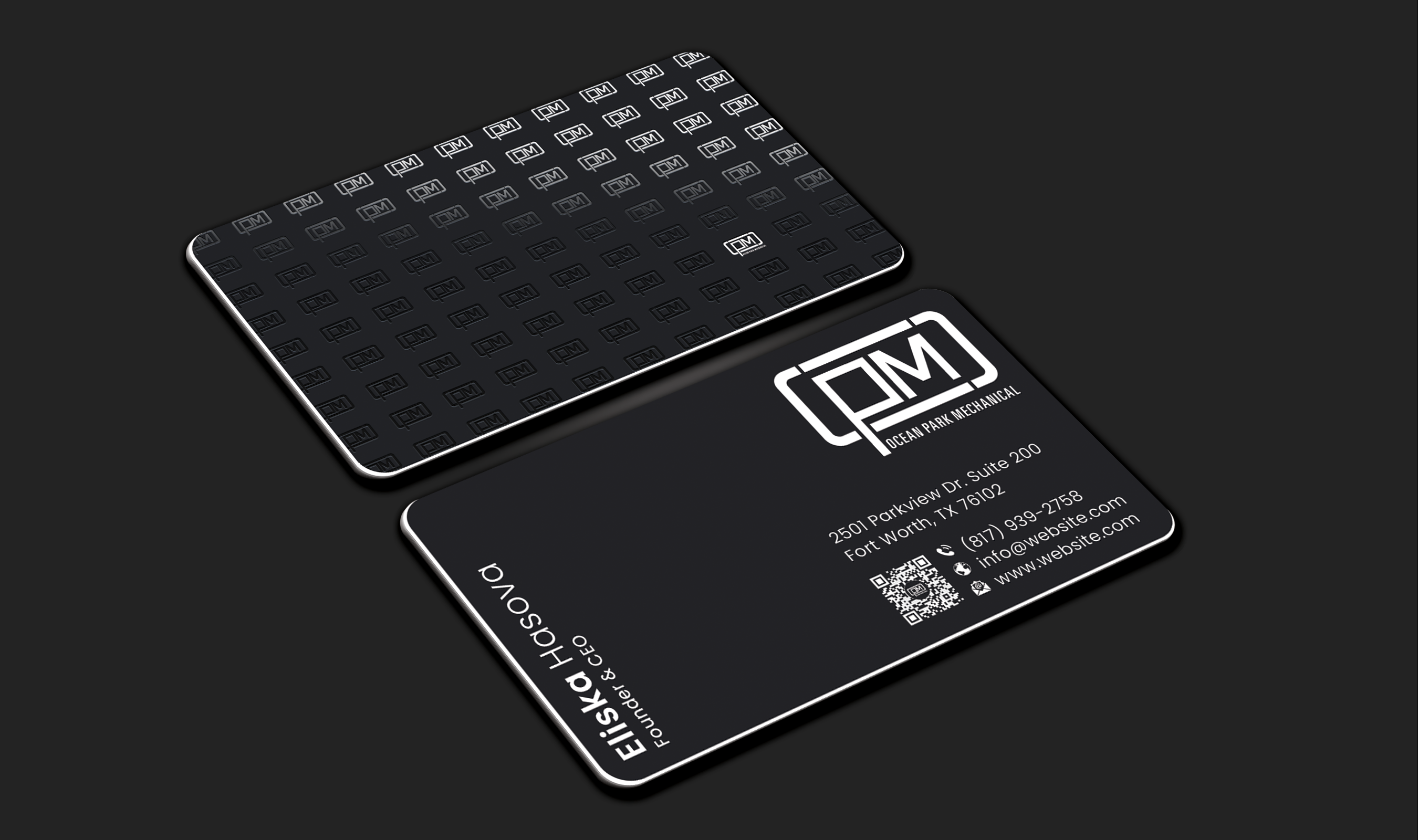 Diseño de Tarjeta de Presentación por DesignerShahadat para Ocean Park Mechanical | Diseño #34213449
