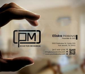 Design de Carte de Visite par DesignerShahadat pour Ocean Park Mechanical | Design : #34222654