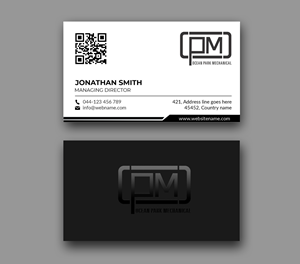 Business Card Design by designer1975 for Ocean Park Mechanical | Design: #34216921