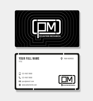 Business Card Design by SKhatun for Ocean Park Mechanical | Design: #34235942