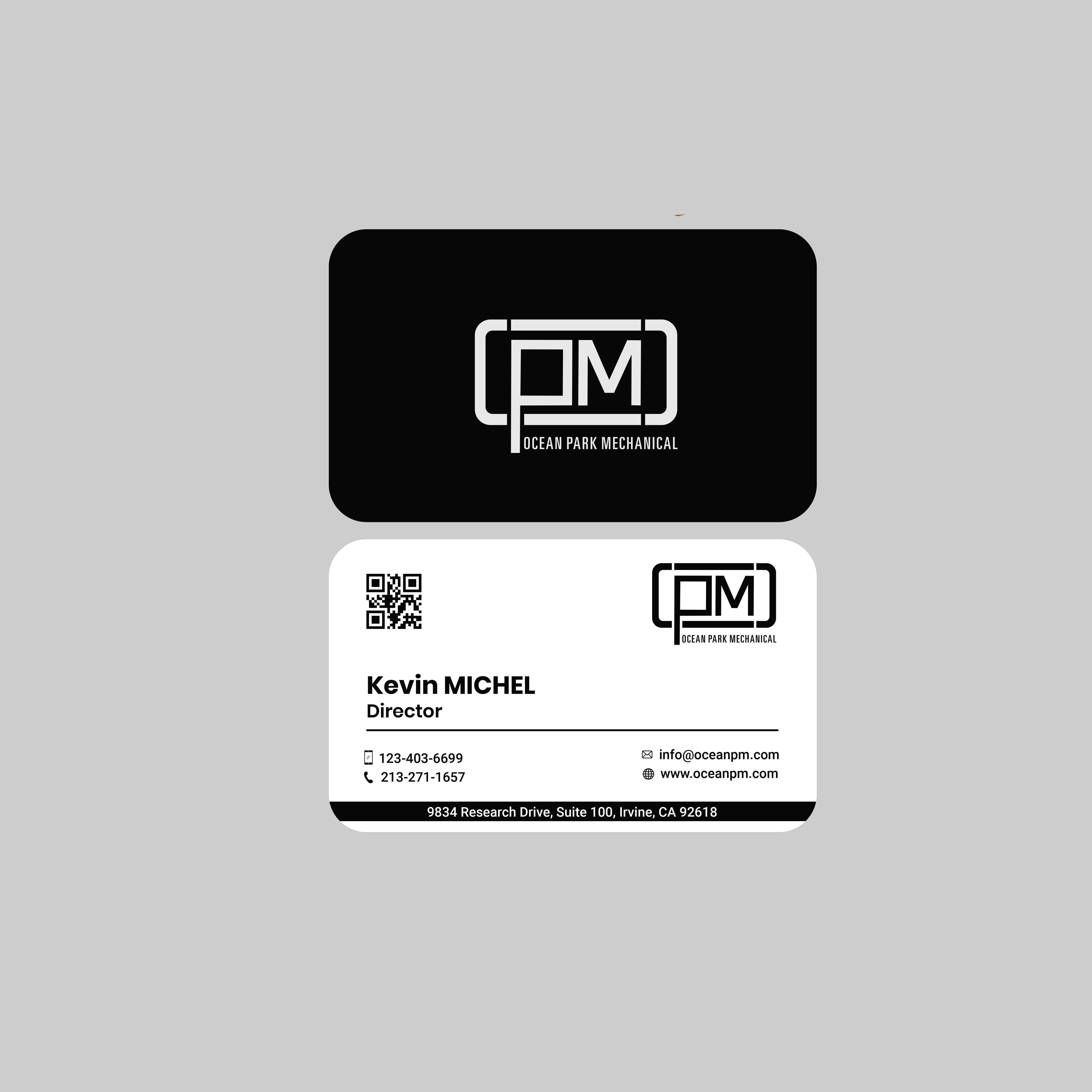 Business Card Design by @tDesigner  for Ocean Park Mechanical | Design #34242551