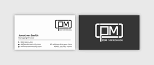 Business Card Design by creative design 75 for Ocean Park Mechanical | Design: #34233024