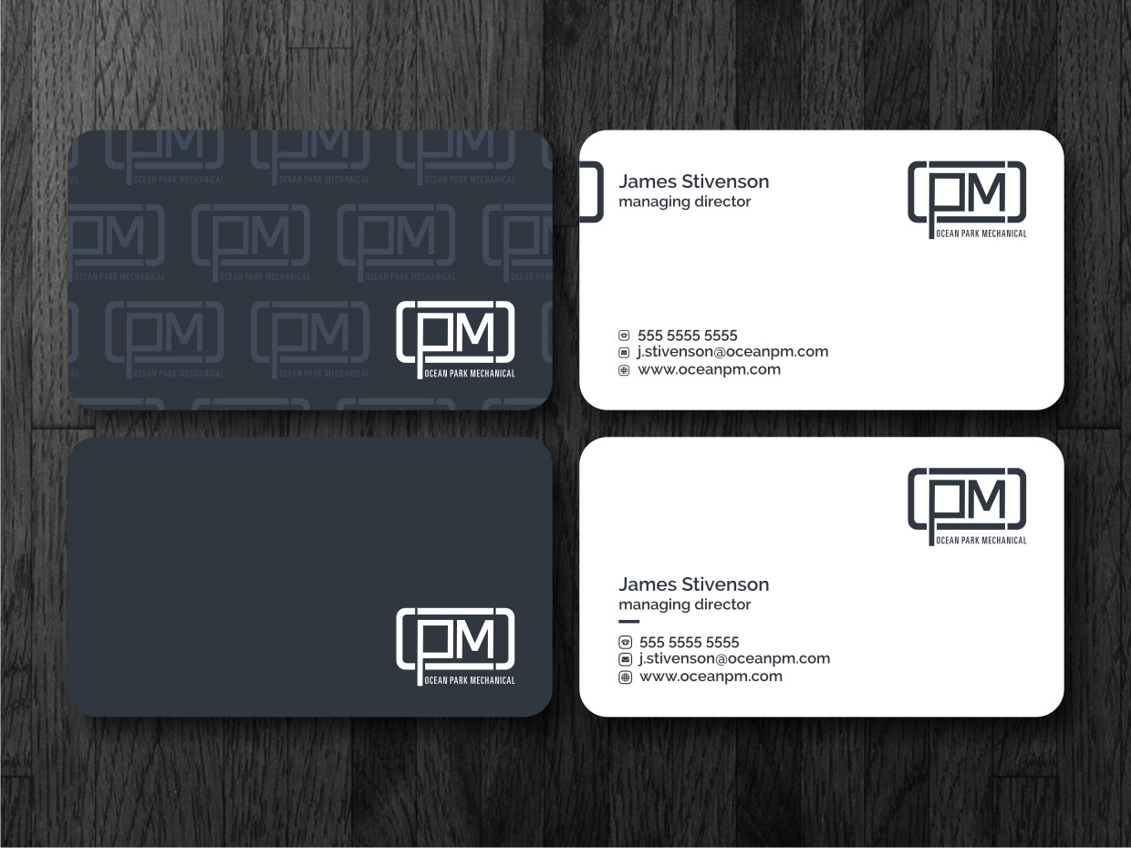 Design de Carte de Visite par Atvento Graphics pour Ocean Park Mechanical | Design #34203752