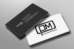 Business Card Design by chandrayaan.creative for Ocean Park Mechanical | Design: #34219647