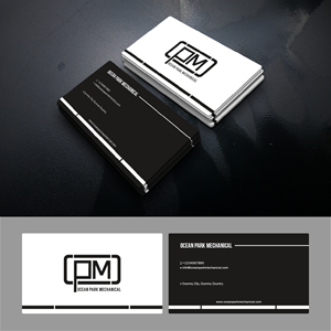 Business Card Design by fly  design for Ocean Park Mechanical | Design: #34204450