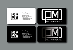 Business Card Design by Bold Pixels for Ocean Park Mechanical | Design: #34210404