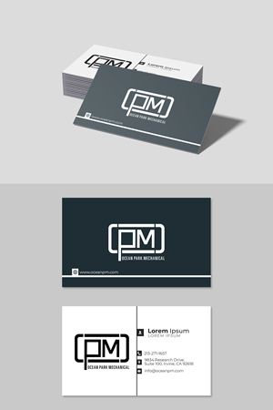Business Card Design by souldesigner for Ocean Park Mechanical | Design: #34237364