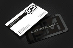 Business Card Design by Imagine design000 for Ocean Park Mechanical | Design: #34200418