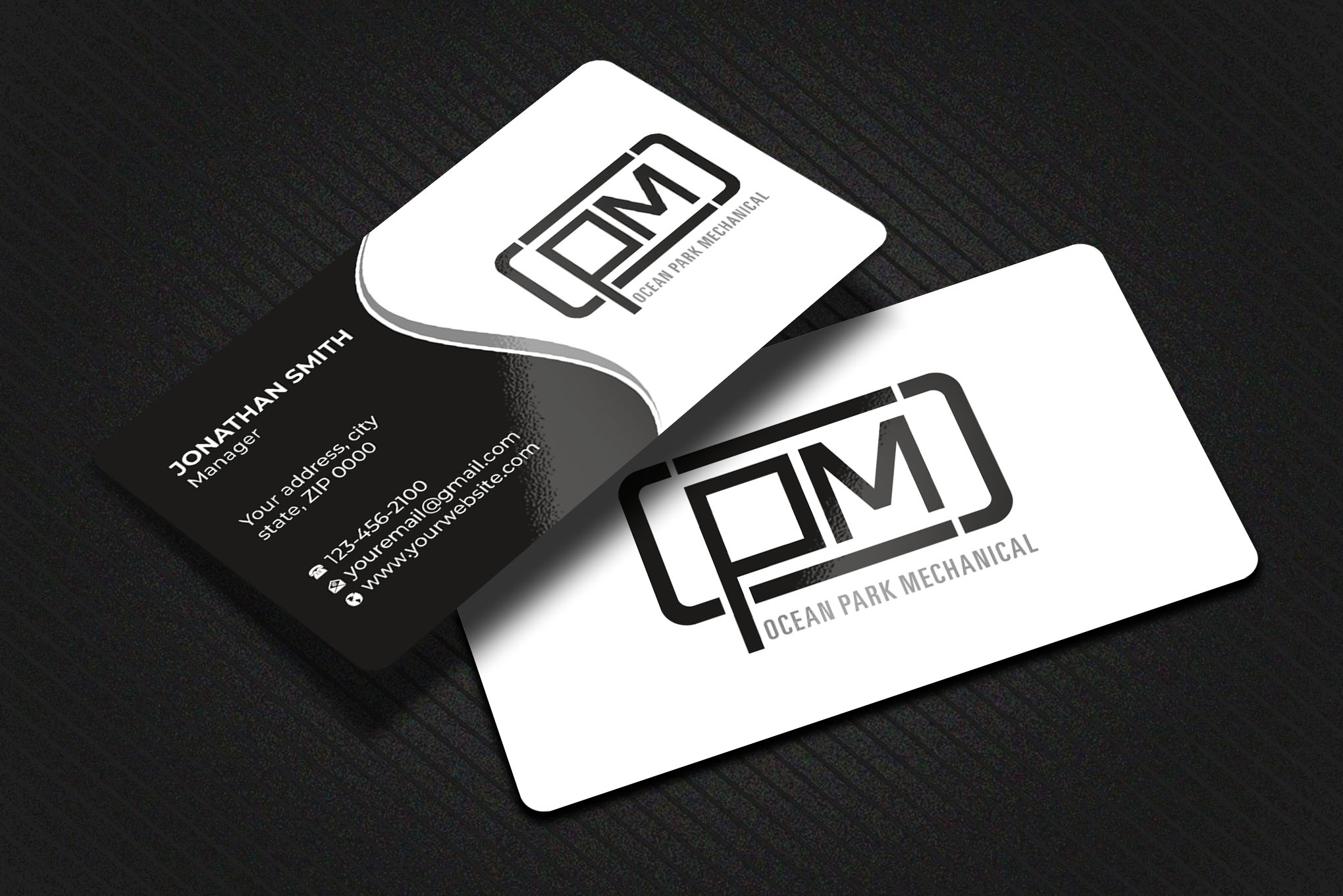 Design de Carte de Visite par Imagine design000 pour Ocean Park Mechanical | Design #34200427