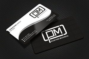 Design de Carte de Visite par Imagine design000 pour Ocean Park Mechanical | Design : #34200428