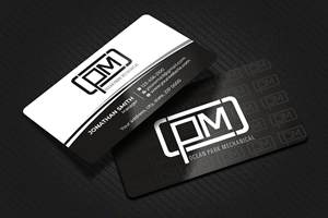 Business Card Design by Imagine design000 for Ocean Park Mechanical | Design: #34200432
