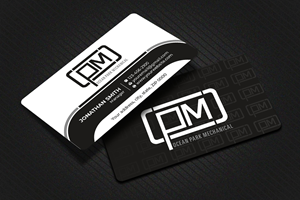 Business Card Design by Imagine design000 for Ocean Park Mechanical | Design: #34200446