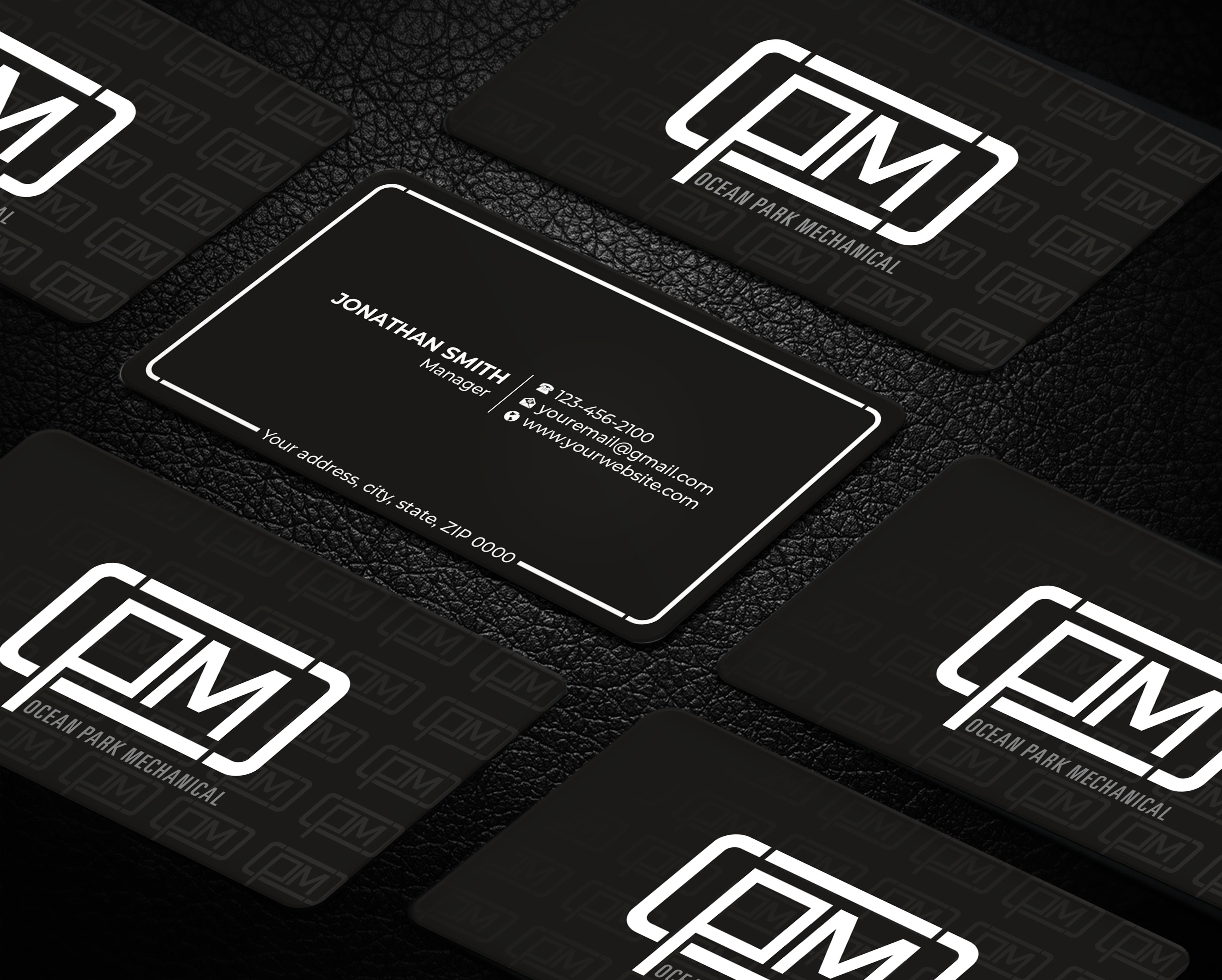 Design de Carte de Visite par Imagine design000 pour Ocean Park Mechanical | Design #34203827