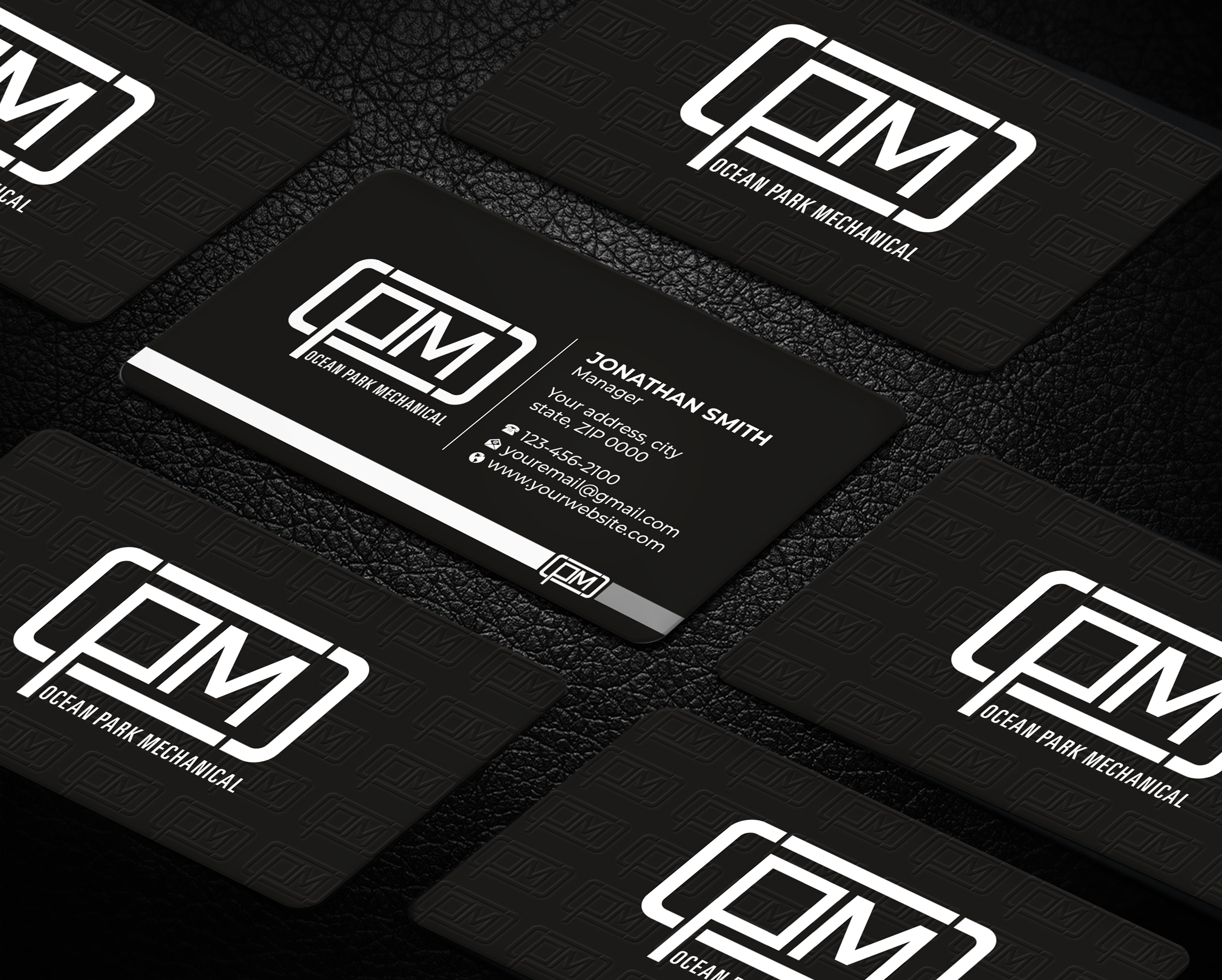 Business Card Design by Imagine design000 for Ocean Park Mechanical | Design #34203833