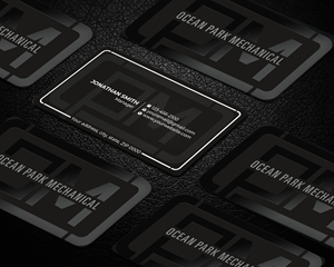 Diseño de Tarjeta de Presentación por Imagine design000 para Ocean Park Mechanical | Diseño: #34203870