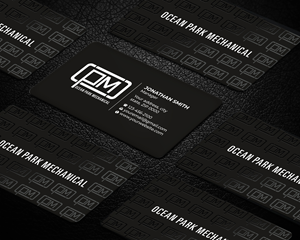 Diseño de Tarjeta de Presentación por Imagine design000 para Ocean Park Mechanical | Diseño: #34203871