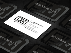 Business Card Design by Imagine design000 for Ocean Park Mechanical | Design: #34462611