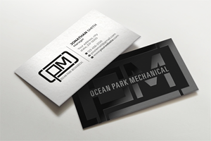 Business Card Design by Imagine design000 for Ocean Park Mechanical | Design: #34462633
