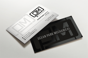 Business Card Design by Imagine design000 for Ocean Park Mechanical | Design: #34462651