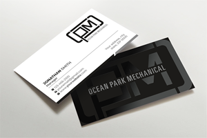 Visitenkarten-Design von Imagine design000 für Ocean Park Mechanical | Design: #34469651