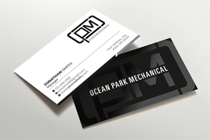 Diseño de Tarjeta de Presentación por Imagine design000 para Ocean Park Mechanical | Diseño: #34469652