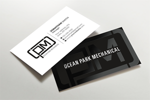 Diseño de Tarjeta de Presentación por Imagine design000 para Ocean Park Mechanical | Diseño: #34469660