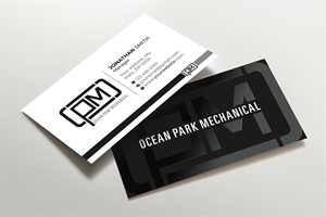 Diseño de Tarjeta de Presentación por Imagine design000 para Ocean Park Mechanical | Diseño: #34469661
