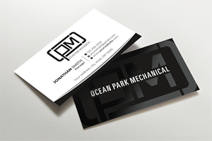 Diseño de Tarjeta de Presentación por Imagine design000 para Ocean Park Mechanical | Diseño: #34469662